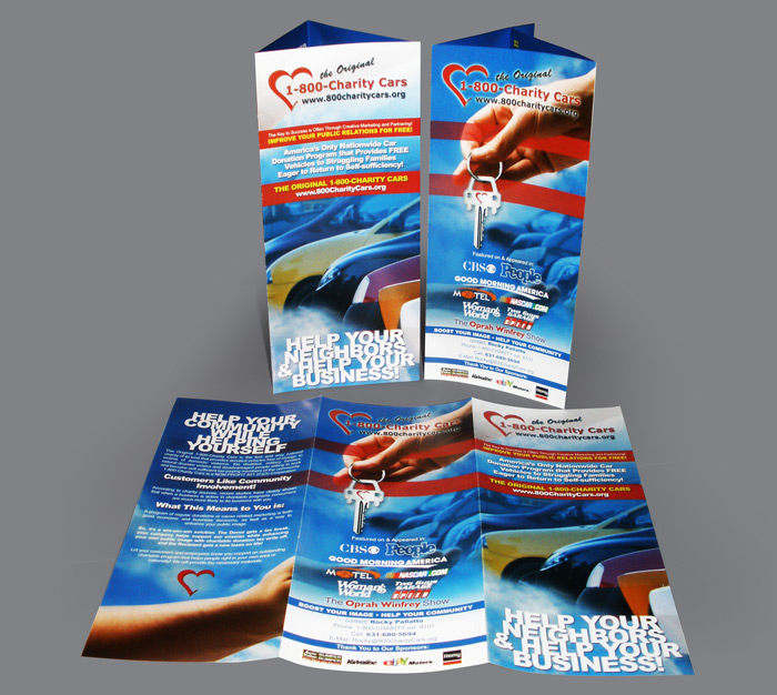 1-800-CHARITY CARS Brochure