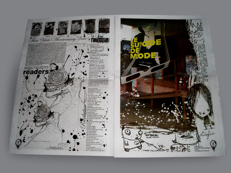 TAKEDOWN Mag Newspaper Version